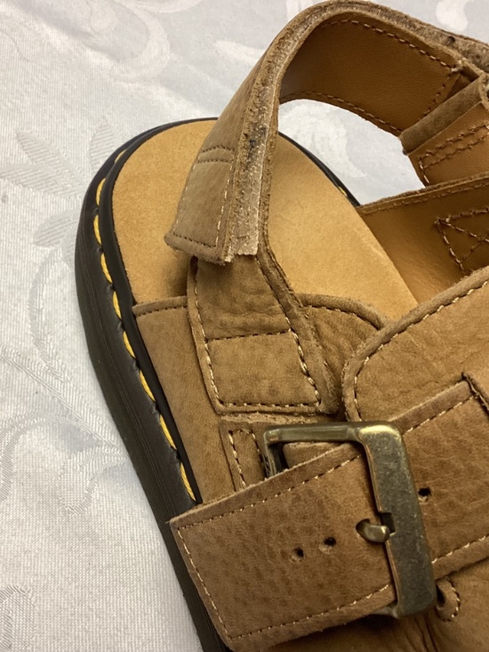Dr. Martens Jorge II Men’s 7 ladies 8 Tan Tumbled Nubuck Slip‑On main image 7